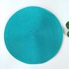 Hand-Woven Multi-Color Placemat: Insulated, Disposable, Decorative Coaster Mat
