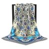Fashion Print 90cm Square Silk Scarf Shawl Women's Hair Accessory Stylish Packaging Decorative Accessories