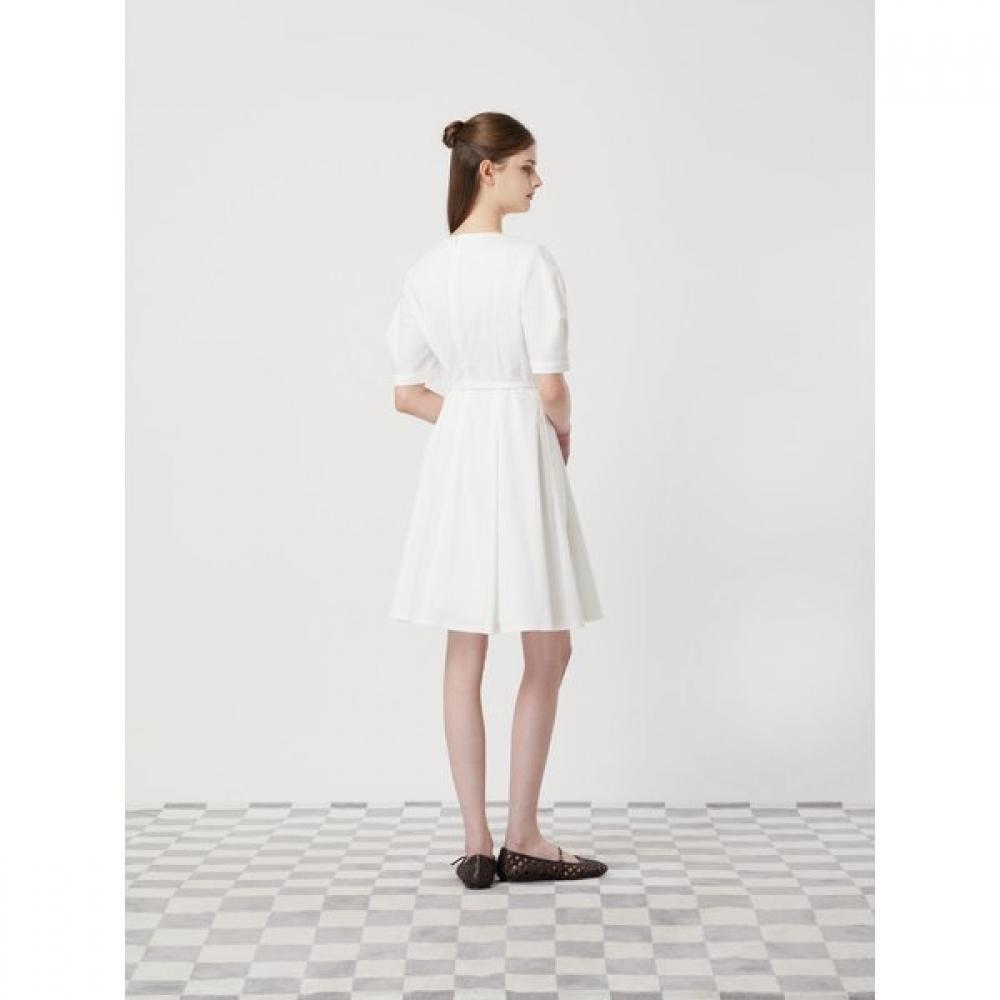 Cc Collect Tuck Panel Flare Mini Dress C252mse036