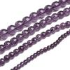 38cm/Str Glass Round Bead Chain for Necklace Bracelet DIY Jewelry Making 4-10mm