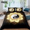 Luxury 3D Color Tai Chi Print Home Living Comfortable Duvet Cover Set Pillowcase Kid Bedding Set Queen and King EU/US/AU/UK Size
