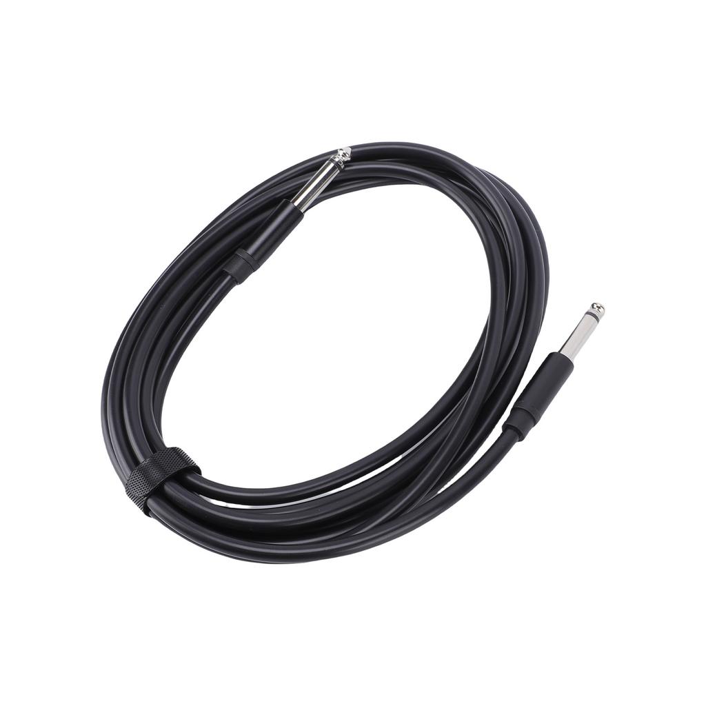 Guitar Cable 6.35mm Mono Sound Cable Dual Straight Plug Professional Copper   Waterproof for Music Instrument Stage Performance