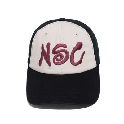Net Social Club WOBBLY NSC WASHED TRUCKER CAP (BLACK)
