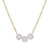 Fashion simple jewelry temperament pearl collarbone chain necklace women's matching daily wear pendant