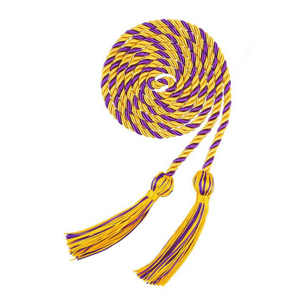 Academic Honor Cord Graduation Honor Cords 67 Inch Braided Tassel Cords for College Graduates National Honors Ceremony
