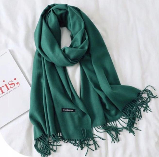 Elegant Women' Scarf Soft As Cashmere SMOOTH CLASSIC SCARF 200x66cm