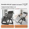 Folding Lounger for Sitting or Sleeping, Ideal for Naps and Elderly, with Backrest, Perfect for Balcony or Home Use.