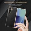 Luxury Business Sle Lichee Leather Skin Feel Phone Case for Samsung Galaxy Z Fold 7 Plating Shockproof Protect Back Cover