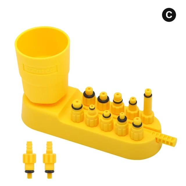 RIDERACE Hydraulic Disc Brake Mineral Oil Bleed Kit Bike Oil Bleed Adapters Filling Joint Tools Cycling Repair Tool for SHIMANO