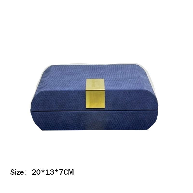 

Leather Jewelry Storage Box Rings Bracelet Trinket Boxes Large Capacity Jewellery Organizer Case Hotel Desk Decoration Cases
