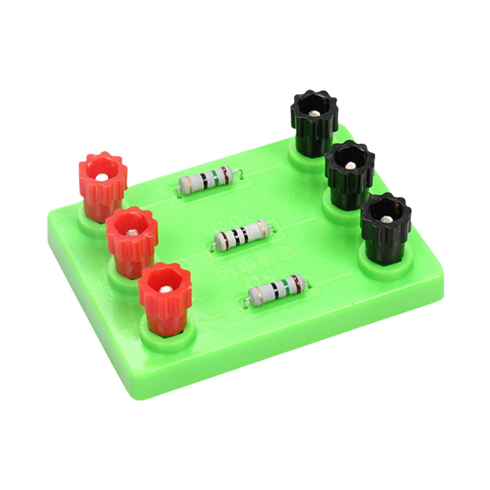 

Физическое фиксированное сопротивление 5/10/15 Ом STEM обучающая игрушка физическое экспериментальное оборудование для изучения естественных наук в классе