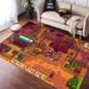 Juego Sandbox T-Terraria Alfombra Cocina Felpudo Entrada Decoración Suelo Dormitorio Alfombra Sala de Estar Baño Alfombras Antideslizantes