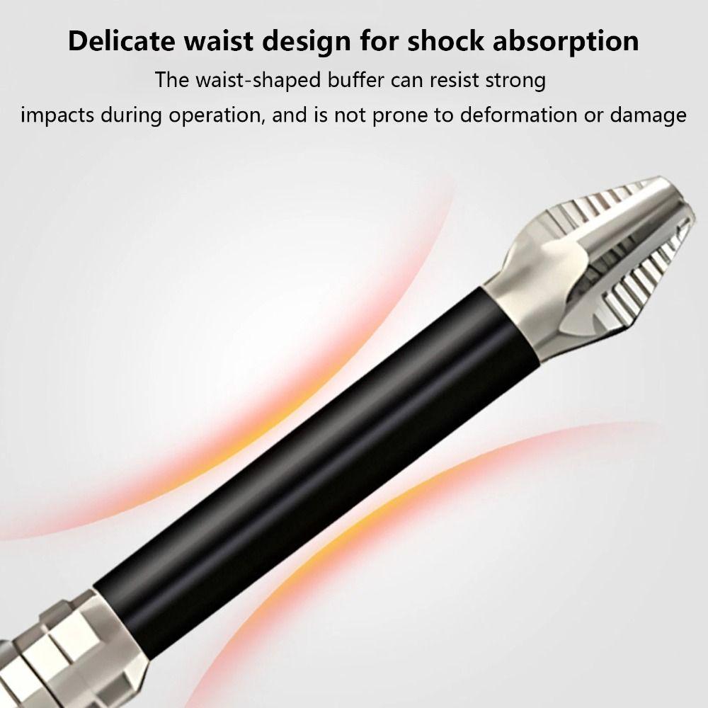 Anti-Rust K5 Series Screwdriver Bit Silver Surface Magnetic Driver Bit  Electric Drills