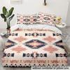 Bohemian Geometric Pattern 3D Printed Quilt Cover Modern Southwest Tribal Style Bedding Set Luxury Soft Home Textile Duvet Cover
