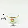 Miniature Dollhouse Ceramic Flower Pot Toy Model