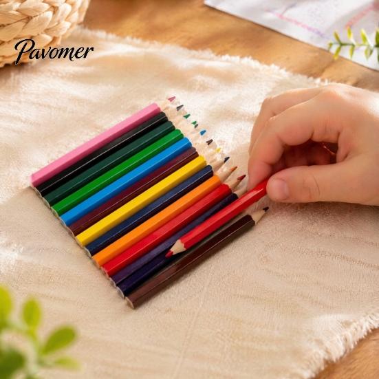 Painting Tools for Kids 12PCS Colored Pencils Set, with Smooth Wood Barrel, Vibrant Colors Coloring Children Tools, Book Sketching And Art Projects