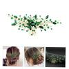 1pc Bridal Hair Comb Golden Branch Forest Style Hair Comb, Gold Wedding Hair Accessories, Ideal Choice for Bride and Bridesmaids
