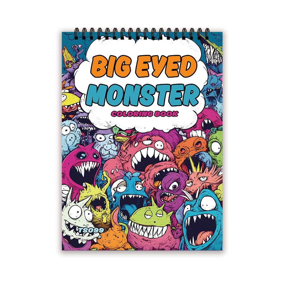 

Книжка-розмальовка на спіралі - 30 аркушів, розмальовка для дорослих, 11,2 x 8,3 дюйма, товстий папір 100 г, альбом для малювання, подарунок на свято повернення додому