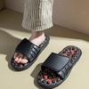 1 Pair Massager Shoes Acupoint Massage Slippers For Feet Unisex Flop Health Care Rotating Feet Chinese Acupressure Home Flip