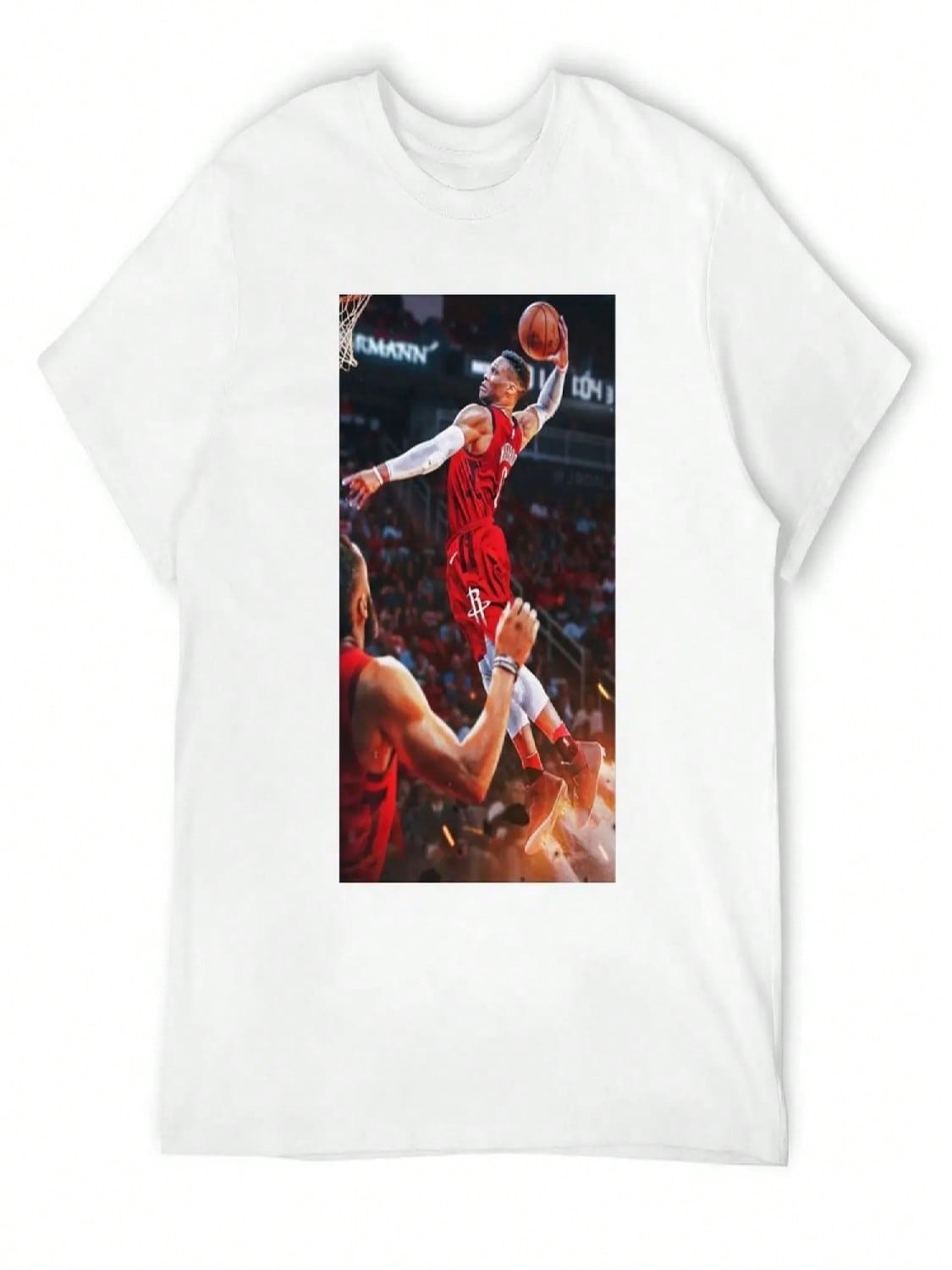 Russell Westbrook T-Shirt Oversized Graphic Tee Tshirts Personalised For A Boy Graphic Shirts Luxury Clothes unisex S разноцветный