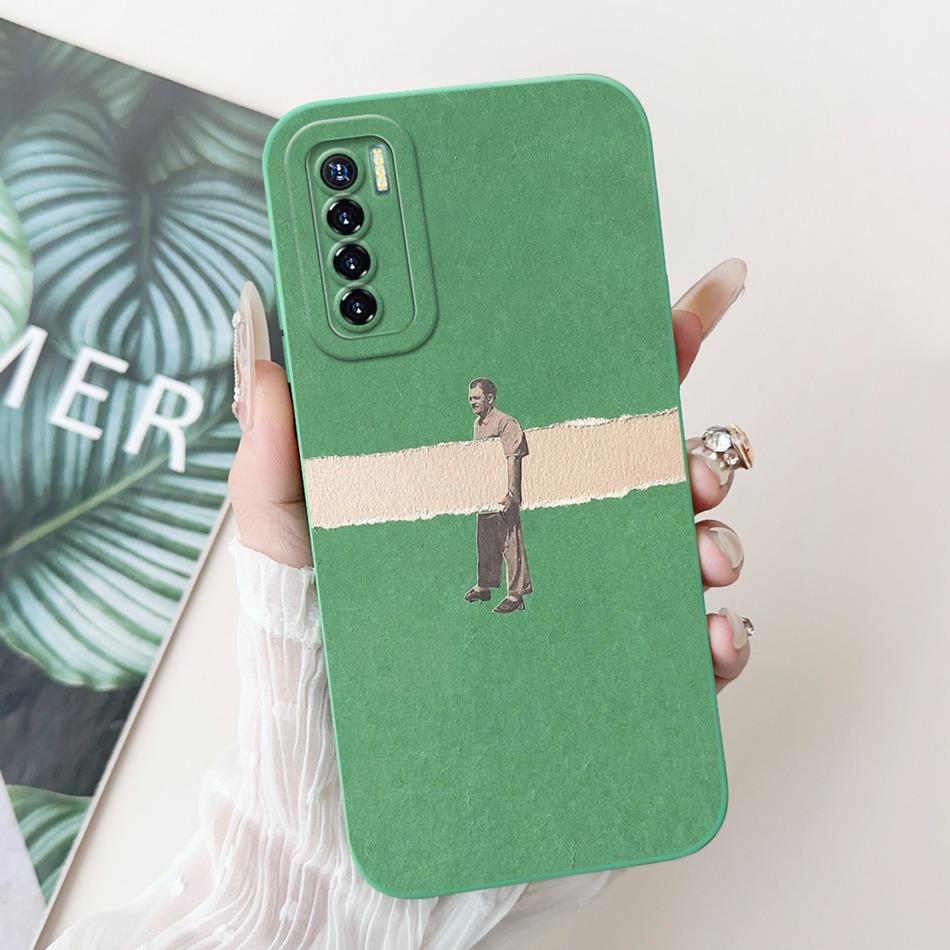 For Tecno Camon 17 Pro 17P Phone Case Camon17 Camon17P 17Pro CG8 CG7 CG6 Elegant Floral Pattern Soft Silicone Shockproof Cases