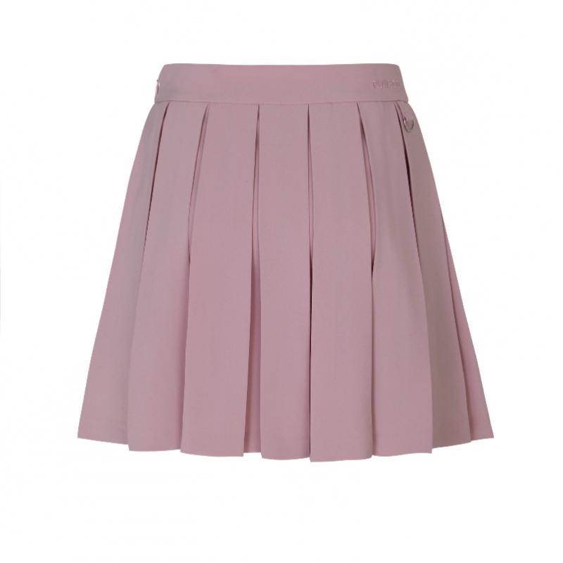 Playboo Airy Inverted Pleats Skirt W Inner Pants