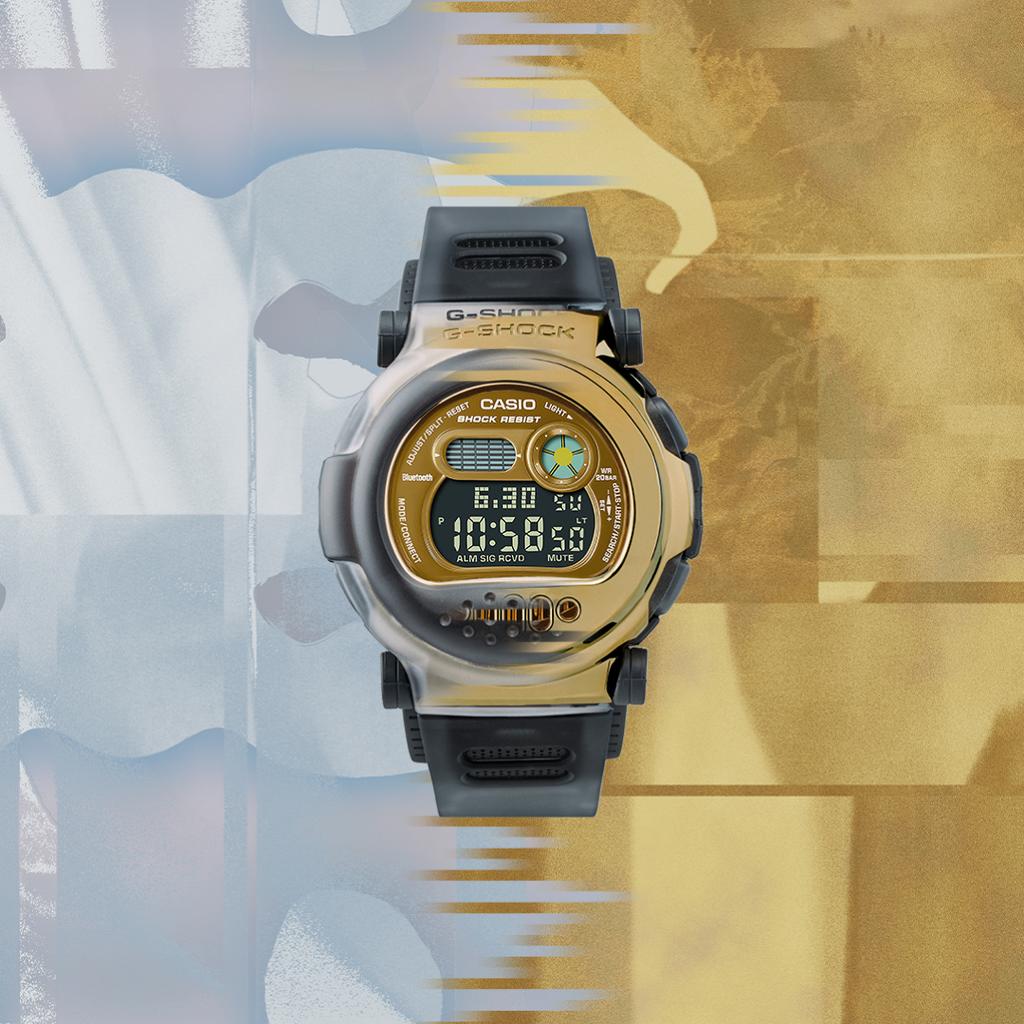 Casio G-SHOCK Men's Stainless Steel 200M Water Resistant Shock Resistant Quartz Watch G-B001MVB-8