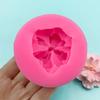 1Pc Flower Mould Diy Plaster Resin Art Soft Silicone Fondant Chocolate Mold