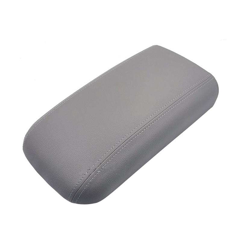 Auto Center Console Armrest Box Cover Leather Lid Seat Protective Pad For Chevy Trailblazer GMC Envoy Isuzu Ascender 25998838
