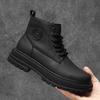 New Arrival Mens Motorcycle Boots Leisure Walk Man Ankle Boots Outdoor Desert Boots Botas Comfortable Leather Men High Top Shoes