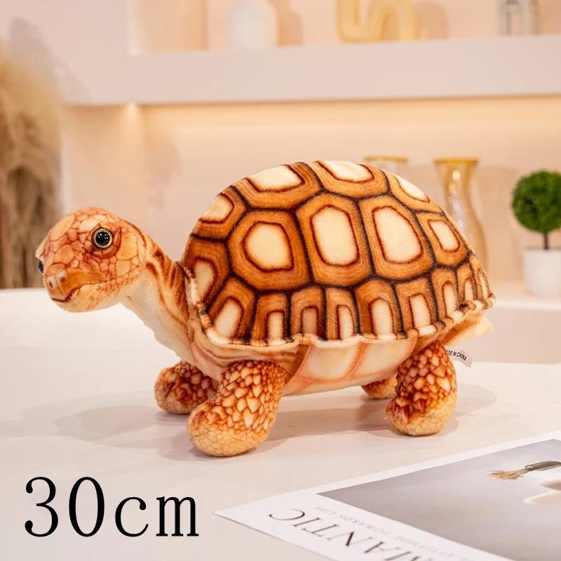Schattige Baby Super Groene Simulatie Knuffel Schildpad Realistische Zee Schildpad Dier Pluche Baby Speelgoed Cadeau Verkoop Woondecoratie Cadeau