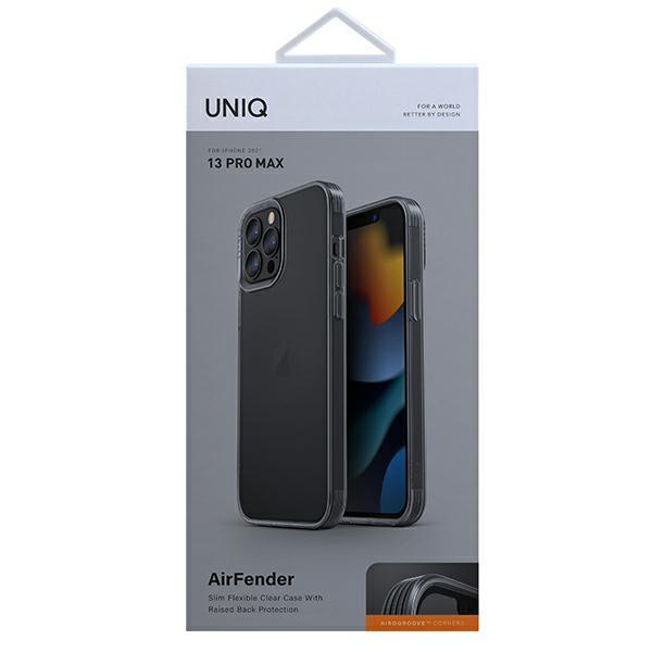 Uniq Etui Air Fender Iphone 13 Pro Max6,7 Szary/Smoked Grey