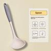 1/2/3/4set Grey white silicone spatula soup spoon set non-stick pan cooking tools kitchen cooking kit