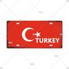 National Flag License Plate 6x12Inch Home Signs Metal Vintage Tin Sign Garage Bar Wall Signs Decor Patriots Best Gift Dustproof