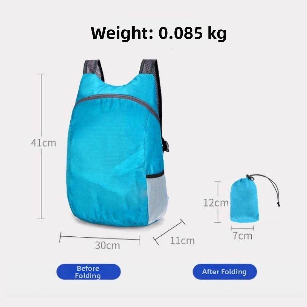 Lightweight Packable Backpack Foldable Nano  Daypack New Outdoor Folding Handy Bag  For Men Women