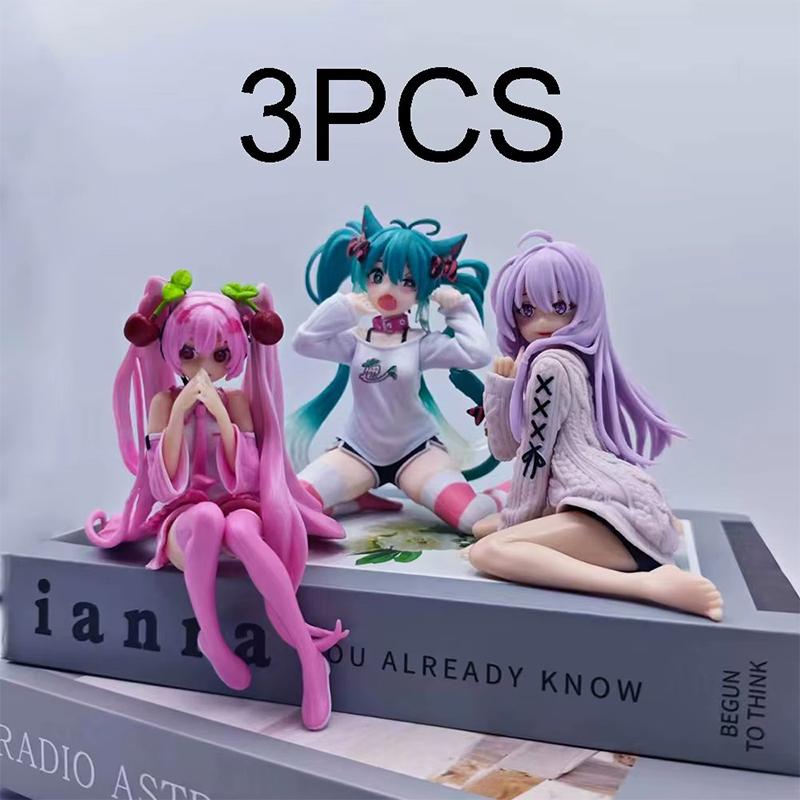 2026 Fashion Hatsune Miku Series Anime Figure Hatsune Miku Action Figures Kawaii Girl Figurine PVC Collection Model Toys..