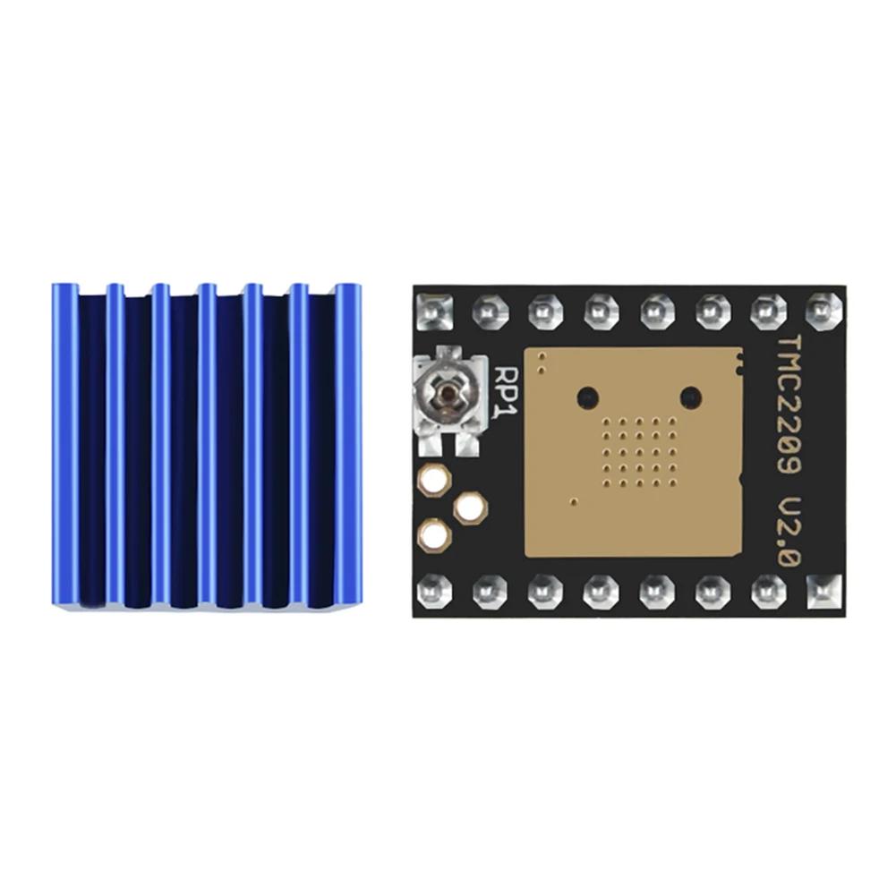 3D Printers Accessories Stepper Motor Driver Module TMC2209 V2.0 Stepsticks Drivers Up To 256 Subdivision Support Step/Dir/Uart