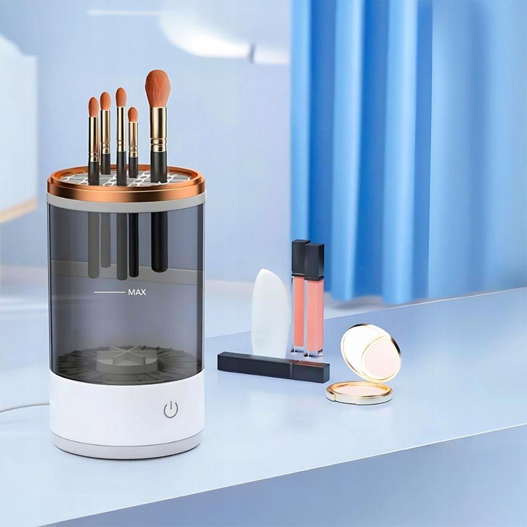3-in-1 USB USB WASHER FOR CLEANING, WASHING, DRYING BRUSHES AND COSMETIC SPONGE