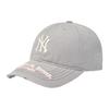 MLB Cotton Baseball Caps Unisex Gray Fashion 3ACPB026N-50GRS