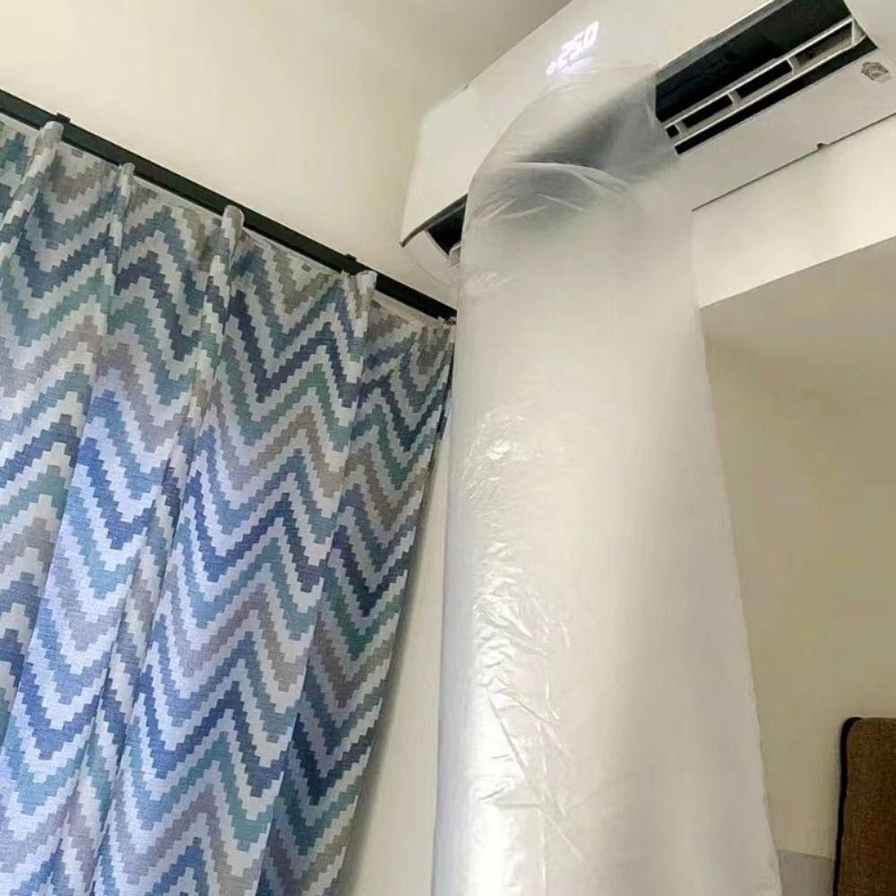 5/10/20/30M Vzduchotechnická vyfukovací taška Plastová ventilační vodicí hadicová taška Domácí příslušenství