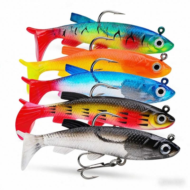PaddedTLure Bait7.5cm13.5gUniversal Saltwater and Freshwater Simulated Bass Lure for Long Casting