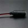Vehicle Power Extension Cable with Male and Female Connectors, LED Power Indicator, and 12 V to 24 V Operation