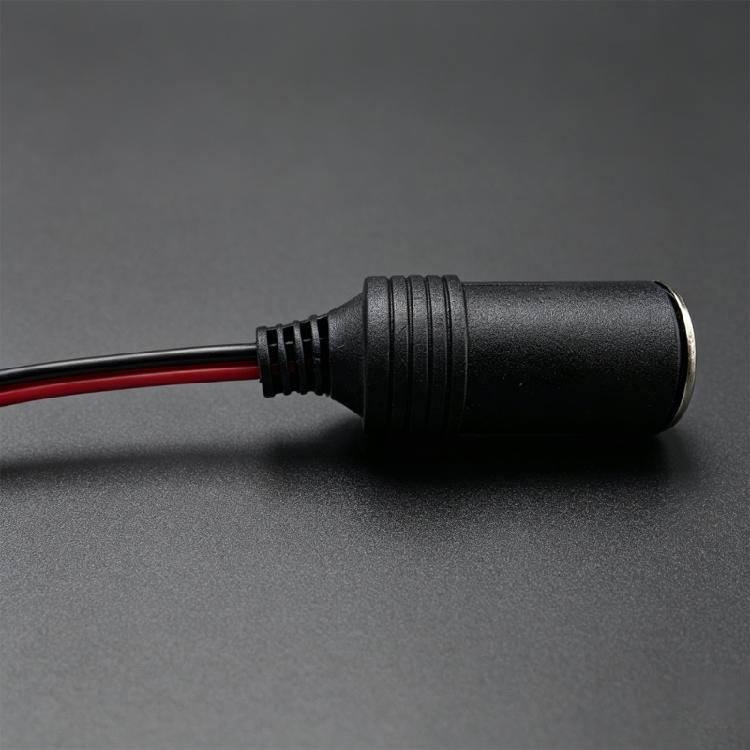 Vehicle Power Extension Cable with Male and Female Connectors, LED Power Indicator, and 12 V to 24 V Operation