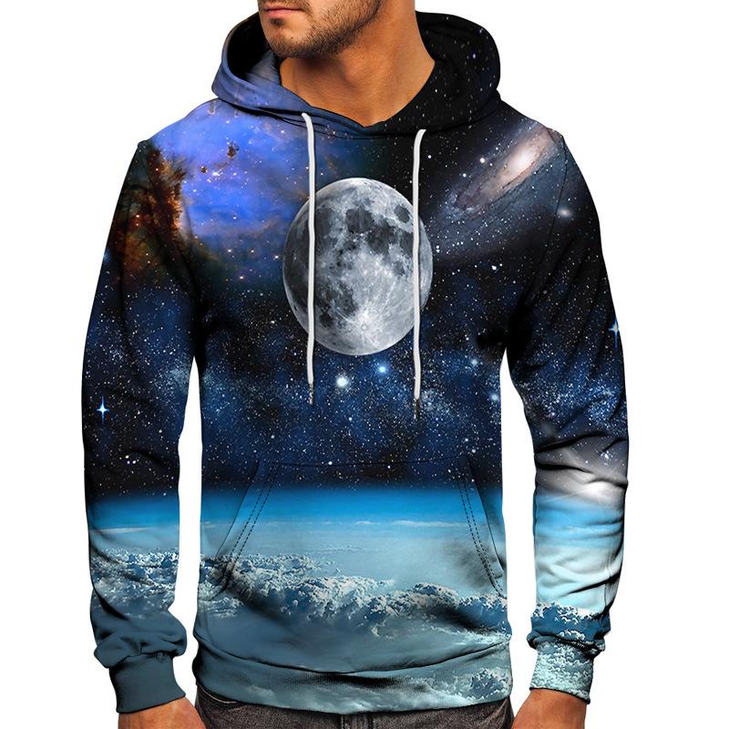 

Мужская мода пейзаж лист толстовка отпуск путешествия водопад 3D принт толстовка унисекс пуловер камуфляж повседневная куртка XXL