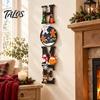 Holiday Atmosphere Home Accents 4Pcs/Set Rustic HOME Sign, Christmas Wooden Wall Decor 2D Flat Decorative Seasonal Signs for Door Snowflake
