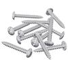 Wood Screws 8451 Pcs Silver Steel
