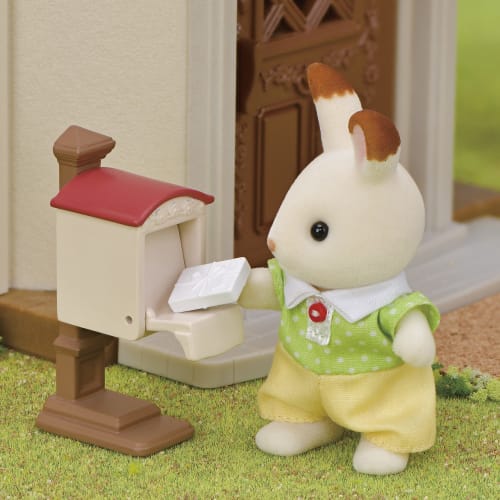 Sylvanian Families House [Big House with a Red Roof -The Attic Is a Secret Room-] Her51 ST Mark Certification Toy Dollhouse for Ages 3 and Up Sylvania