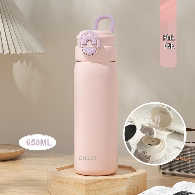 

Diller Dual-Drink Insulated Stainless Steel Mug