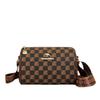 2025 Autumn and Winter Fashion New Pillow Bag Lady Mother Middle-aged Soft Leather Wide Shoulder Strap Crossbody Mother Bag Shoulder Bag