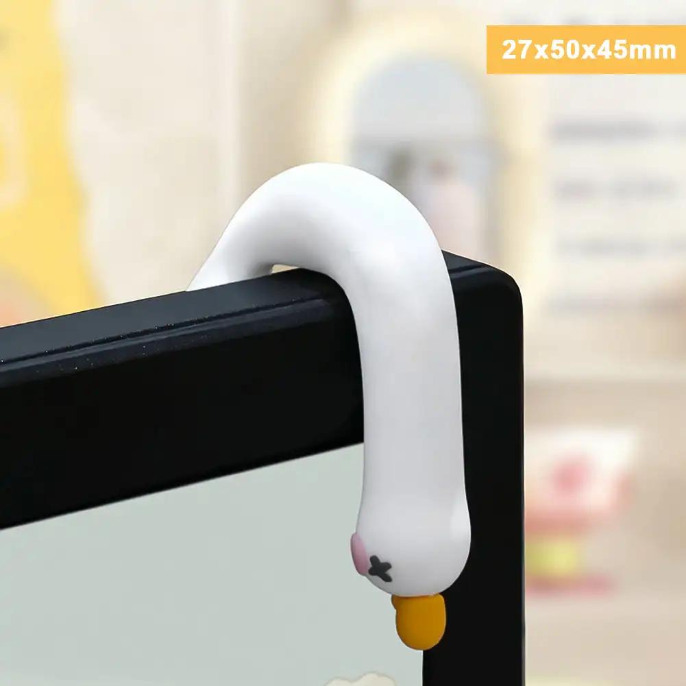 Cute Duck Car Center Console Dashboard Ornaments Universal Auto Interior Accessories For Women Girls Home Office Decor